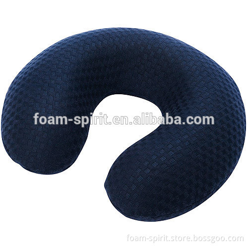 2014 Most Popular!Comfort U shaped Neck Support Memory FoamTravel Pilllow Black